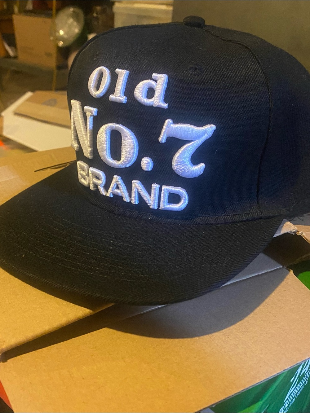 Jack Daniel’s Old Number 7 Snapback Hat BNWOT